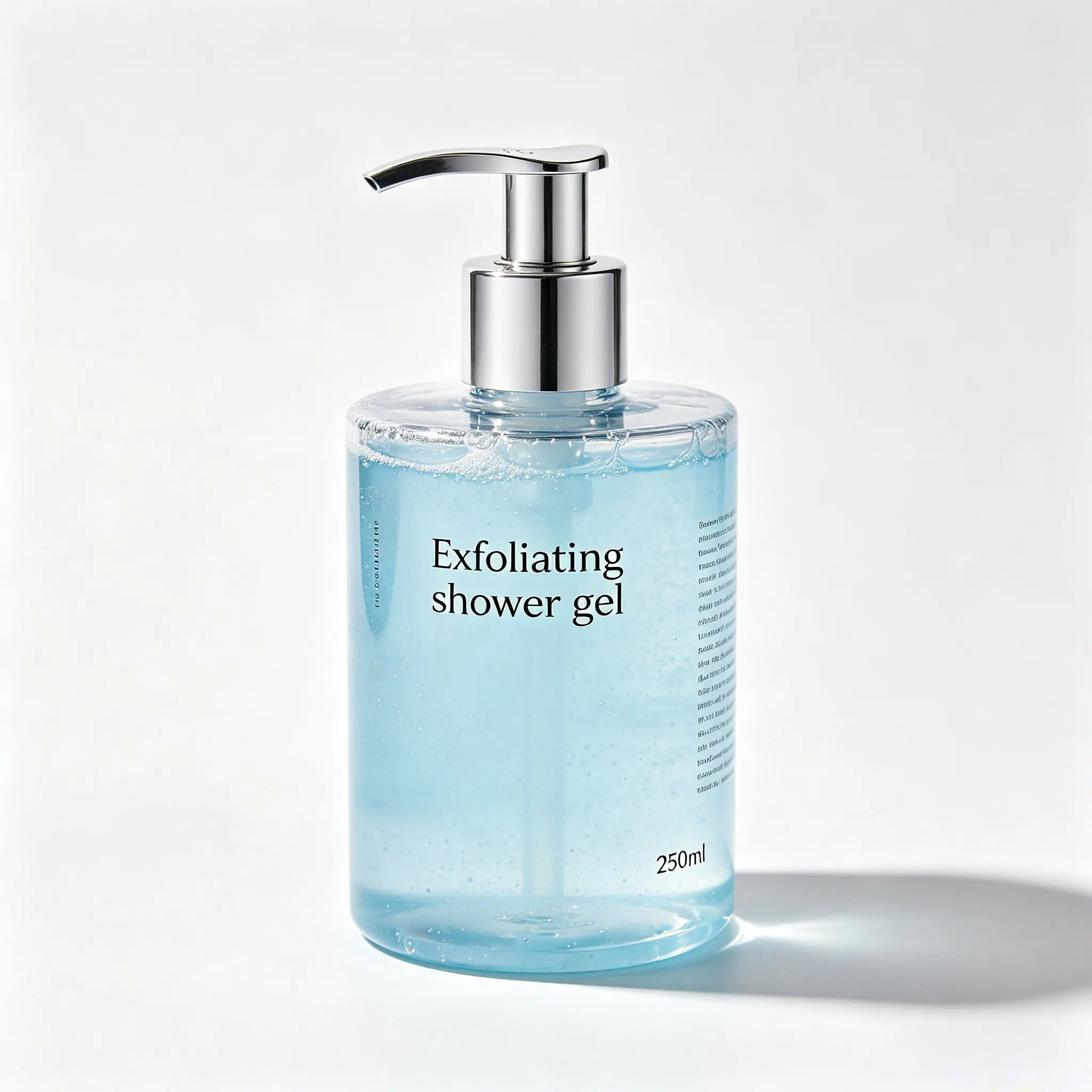 Exfoliating Shower Gel Skin Smoothing Body Wash Private Label Exfoliating Bath Gel Remove Dead Skin Soften Rough Skin