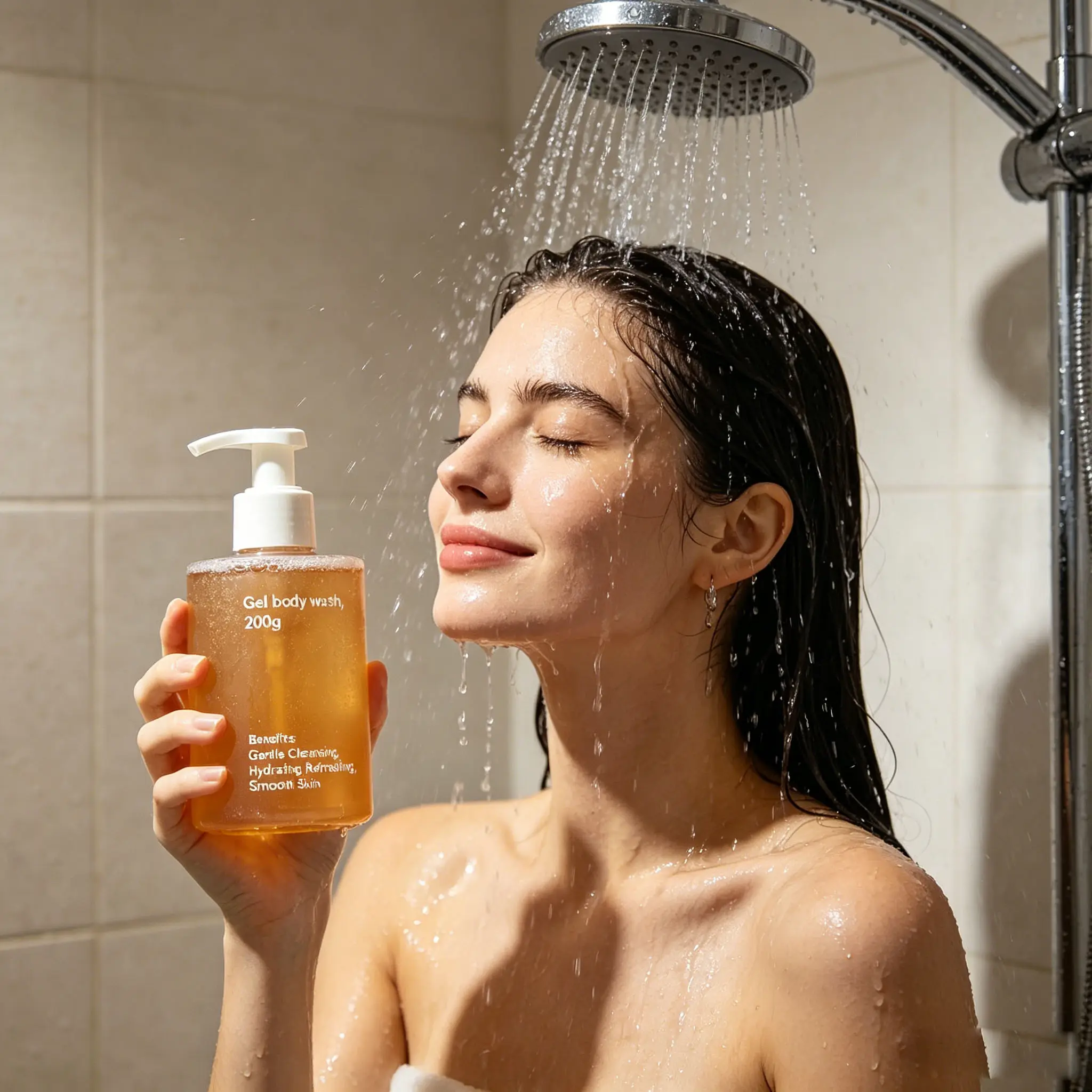 Hydrating Gel Body Wash Gentle Gel Body Wash Refreshing Daily Shower Gel Private Label Wholesale Custom OEM