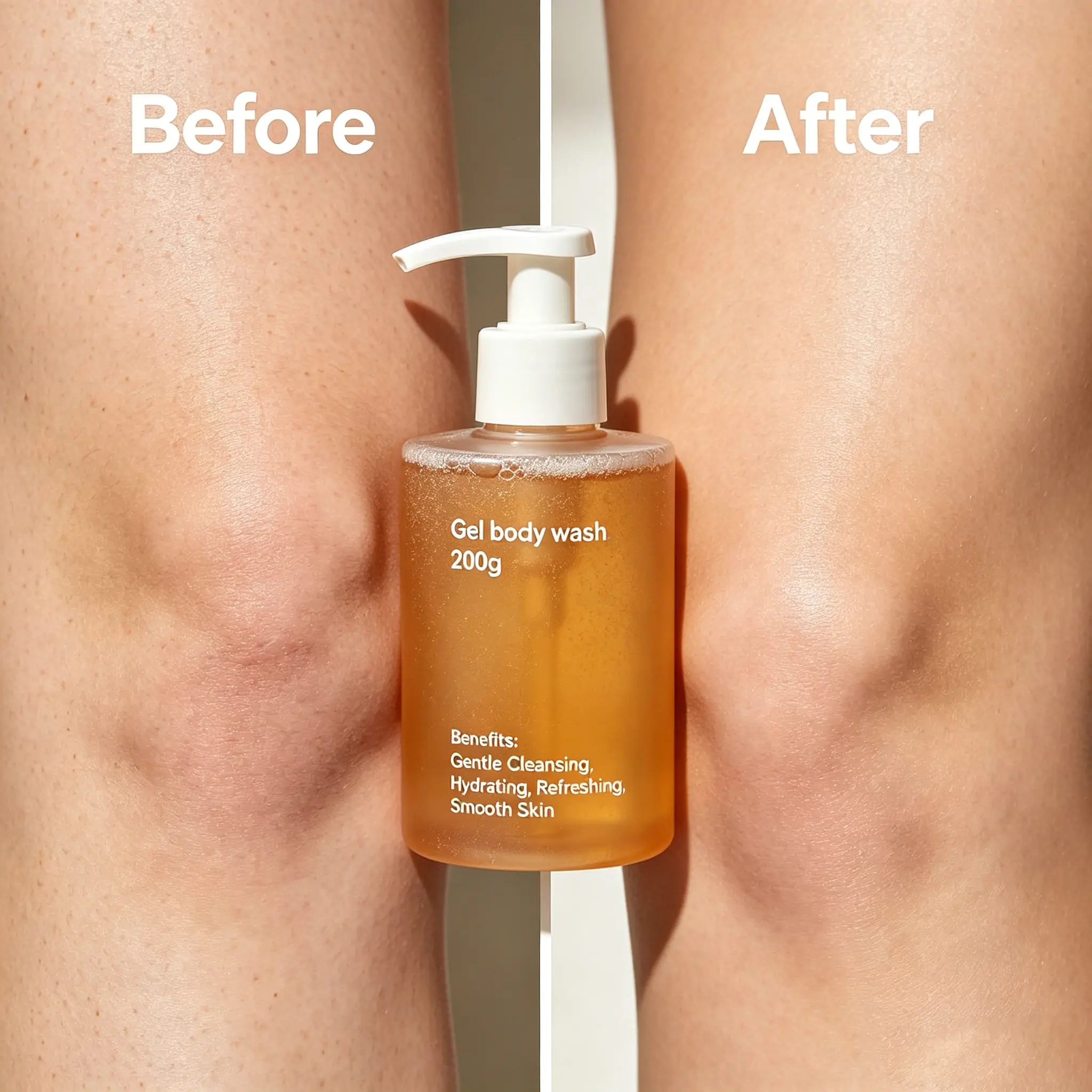 Hydrating Gel Body Wash Gentle Gel Body Wash Refreshing Daily Shower Gel Private Label Wholesale Custom OEM