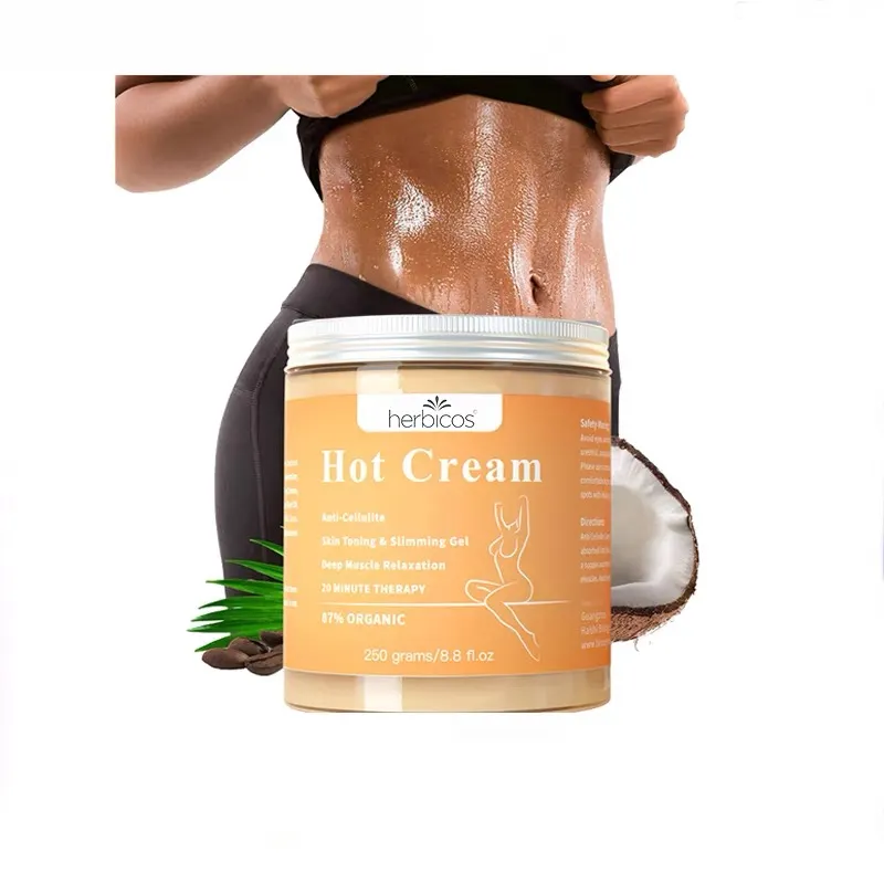 Herbicos 250g Tightening Skin Body Shaper Cellulite Slim Cream Burner Body Slimming Firming Cream Hot Cream