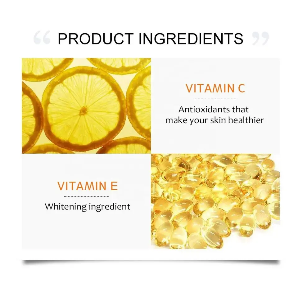 For Herbicos 2024 Vitamin C Body Lotion New Style Cream for Skin Brightening Whitening Moisturizing Anti-Aging Feature