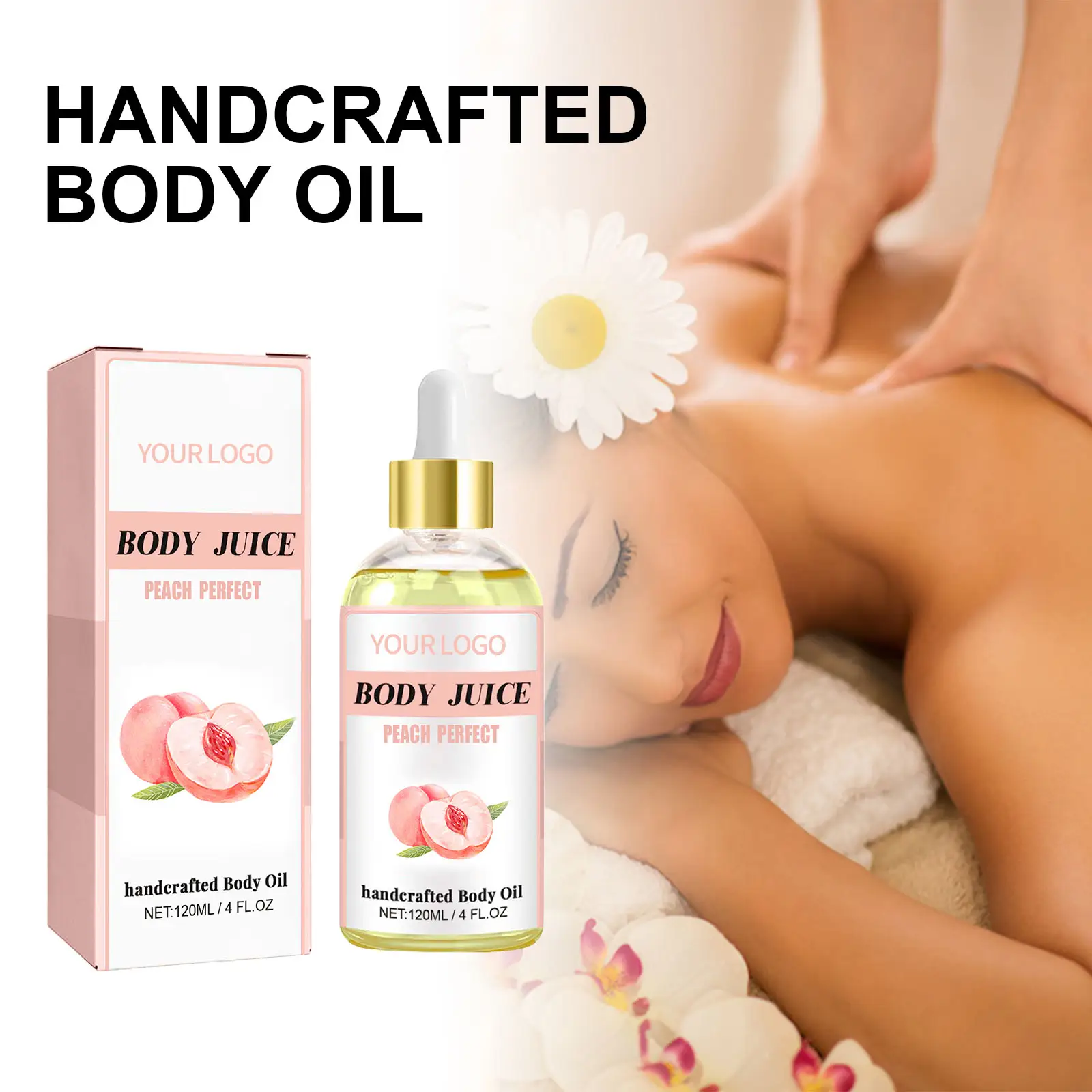 Wholesale Private Label Natural Vitamin CandE Face and Body Massage Moisturizing Jojoba Oil Essential Oil Oem120ml