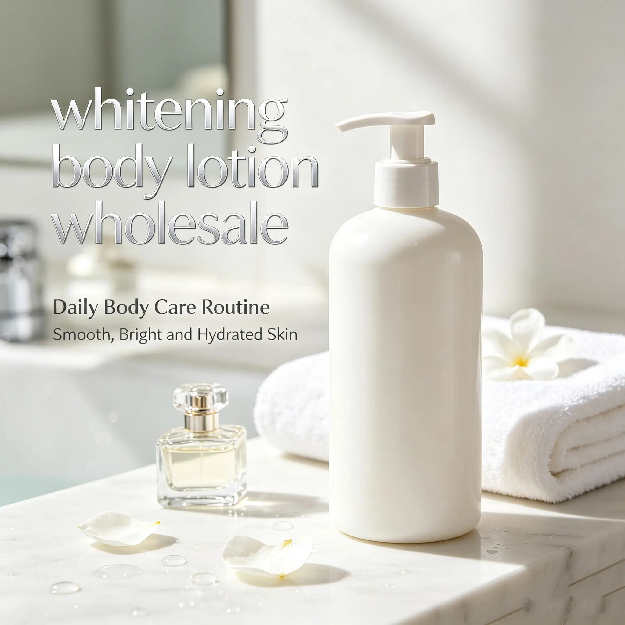 Whitening Body Lotion Wholesale, Brightening Moisturizing Body Lotion for Smooth, Hydrated and Radiant Skin Care
