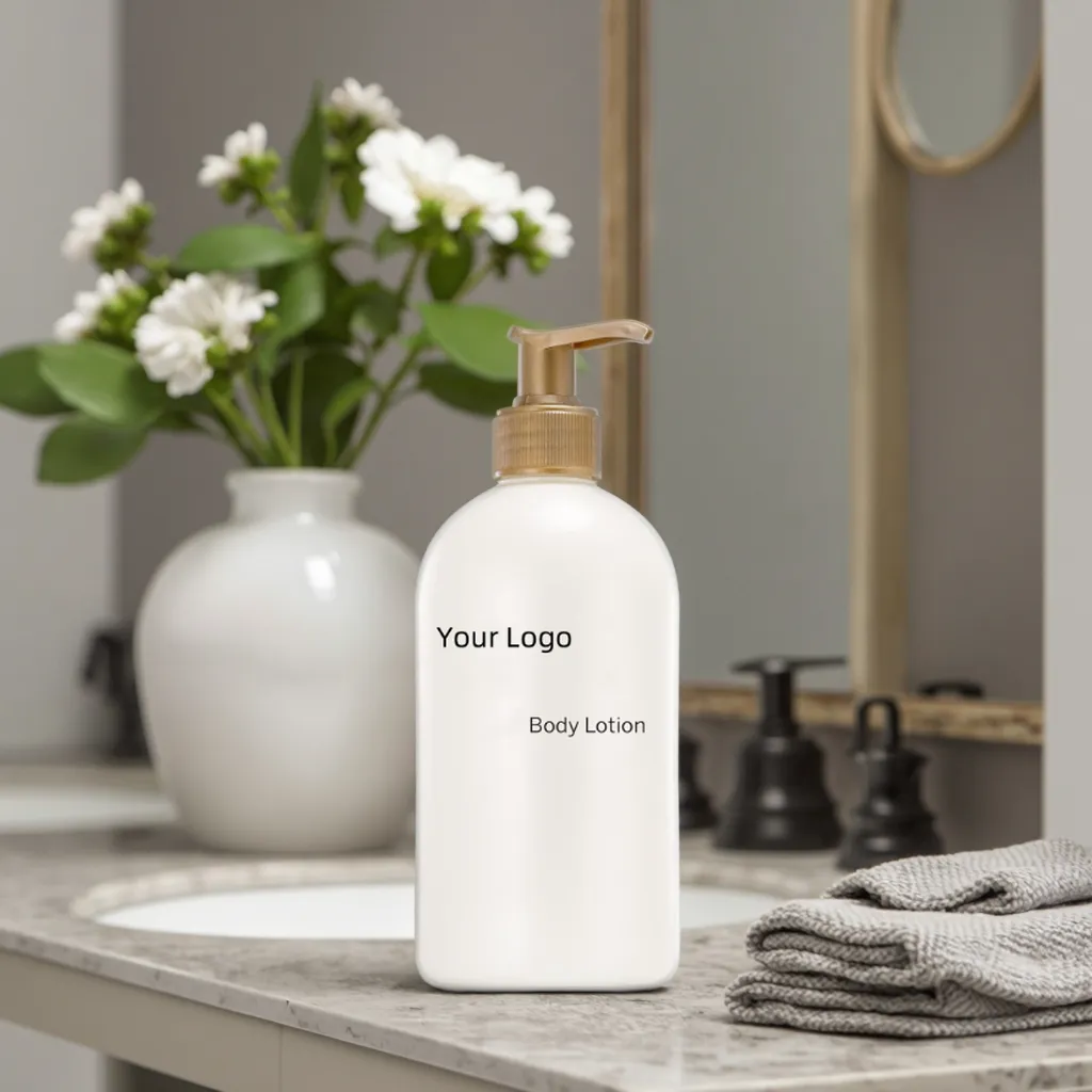 Private Label Body Lotion 200ml Whitening Body Cream with Shea Butter Herbal & Vitamin C Ingredients OEM Supply