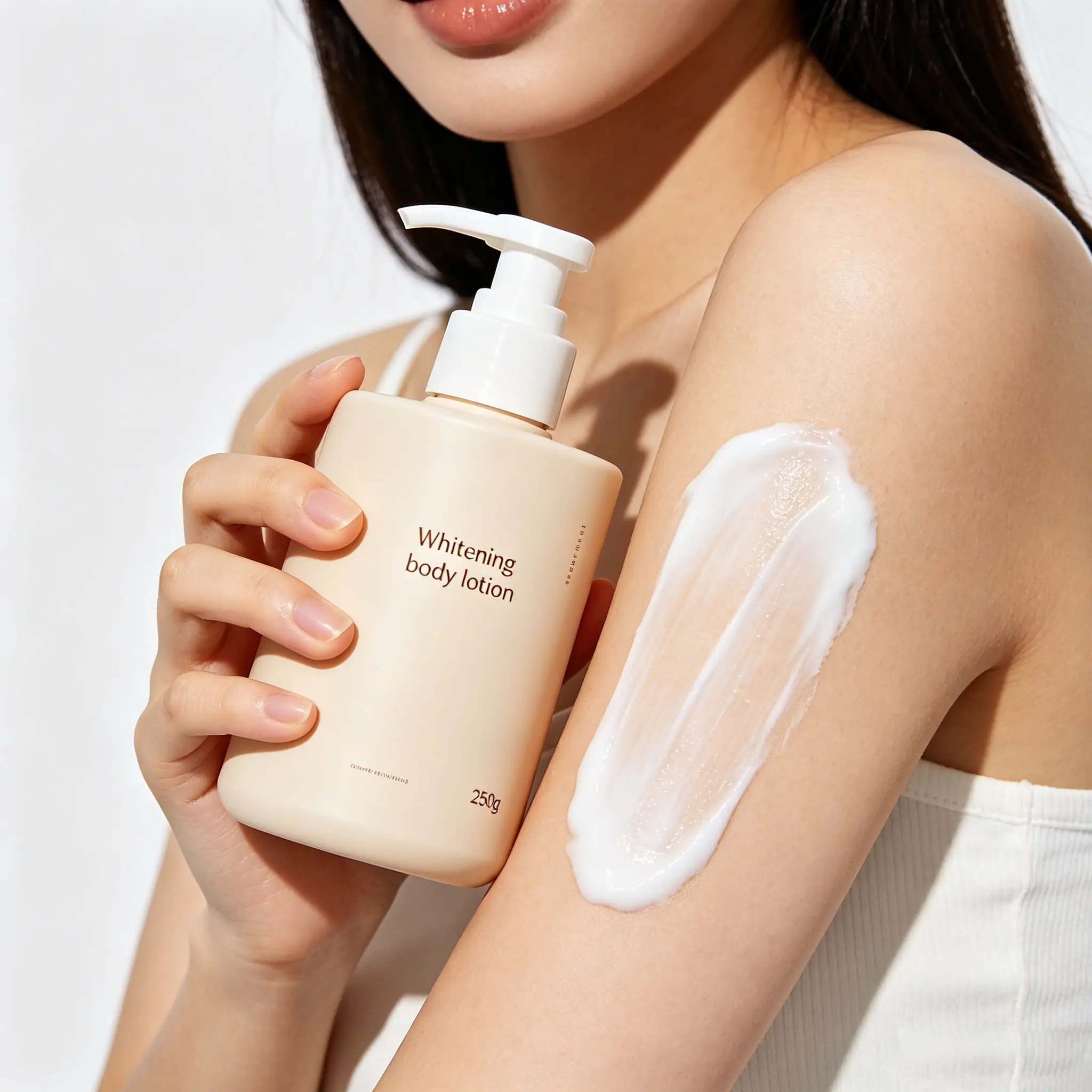 Whitening Body Lotion Wholesale Private Label Body Brightening Lotion Hydrating Skin Lightening Body Milk Fade Dark Spots