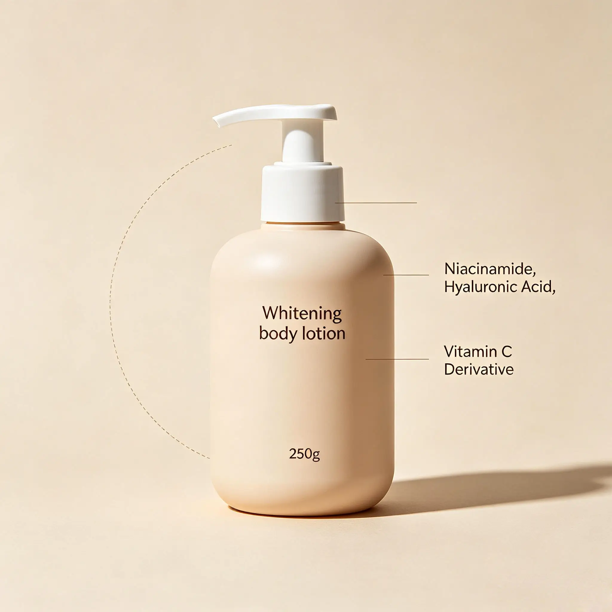 Whitening Body Lotion Wholesale Private Label Body Brightening Lotion Hydrating Skin Lightening Body Milk Fade Dark Spots
