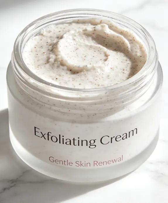 Exfoliating Body Cream with Collagen and Natural Aloe Vera & Fruit Ingredients for Deep Cleaning & Whitening Private Label
