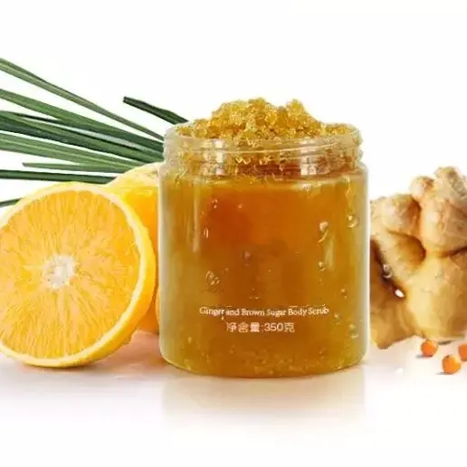 OEM/ODM Private Label Nature Organic Coconut Oil Milk Body Scrub Exfoliating Whitening Scrub
