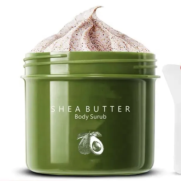 OEM/ODM Private Label Nature Organic Coconut Oil Milk Body Scrub Exfoliating Whitening Scrub