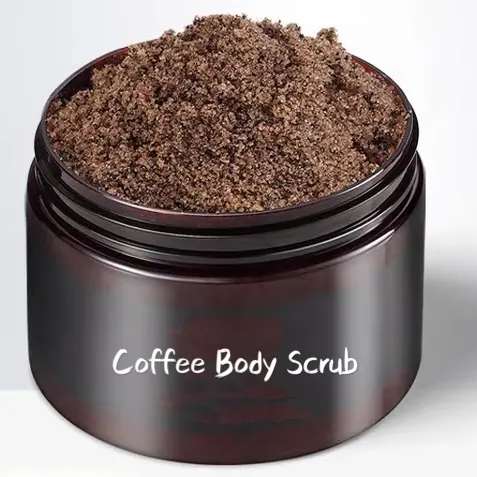OEM/ODM Private Label Nature Organic Coconut Oil Milk Body Scrub Exfoliating Whitening Scrub