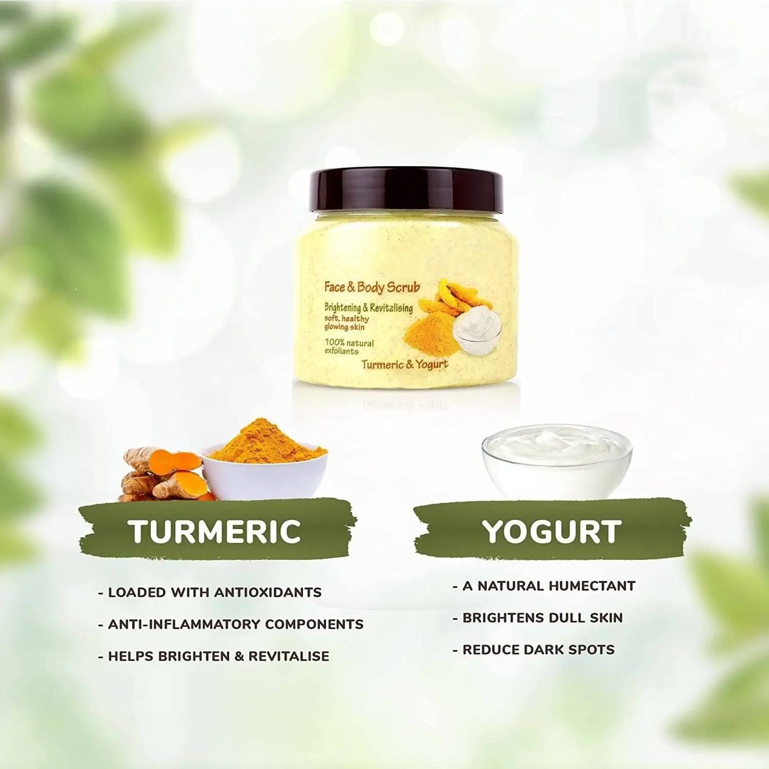 OEM Apricot & Almond Face and Body Scrub 300ml Targeted Exfoliating Cream