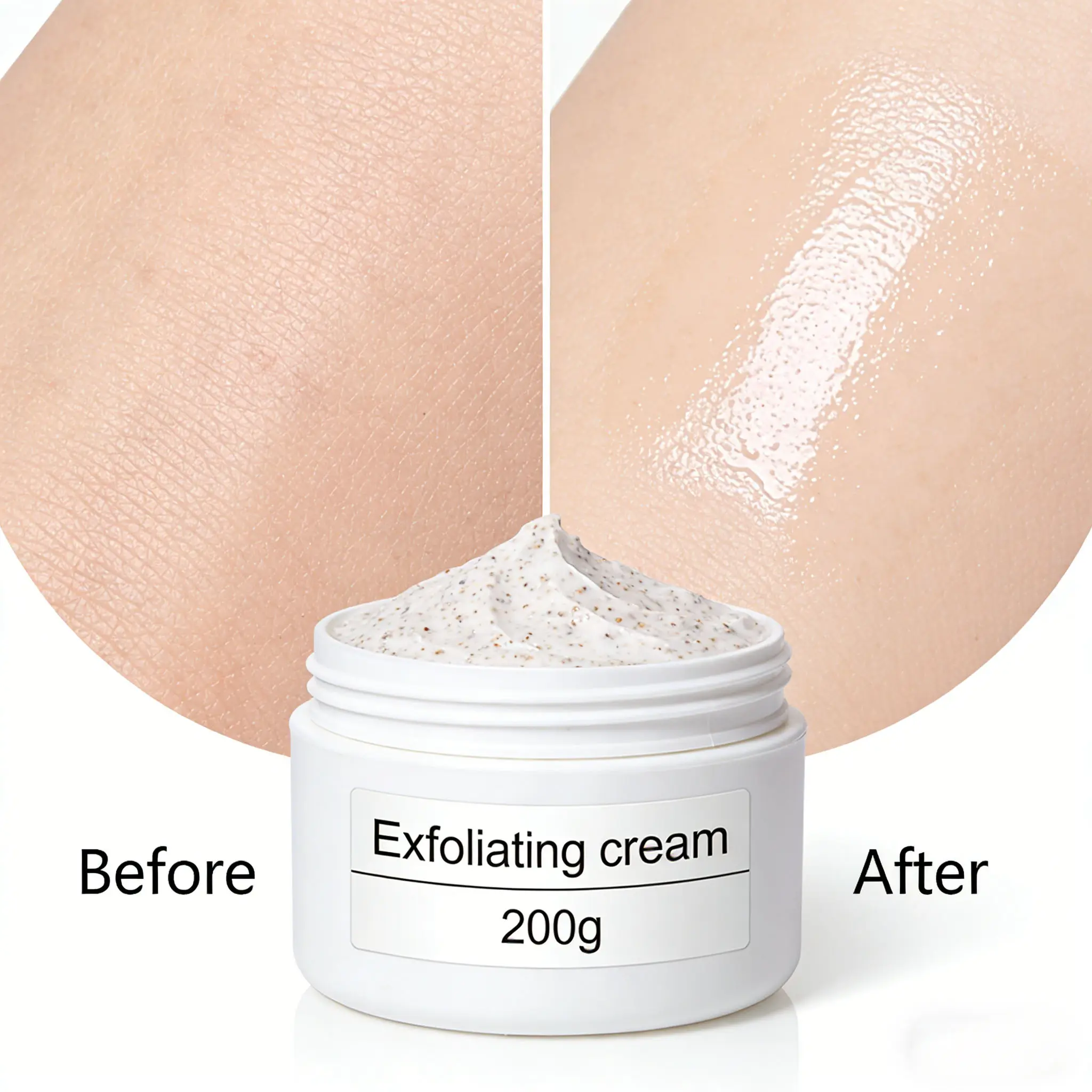 Exfoliating Cream Body Smoothing Scrub for Brightening & Soft Skin