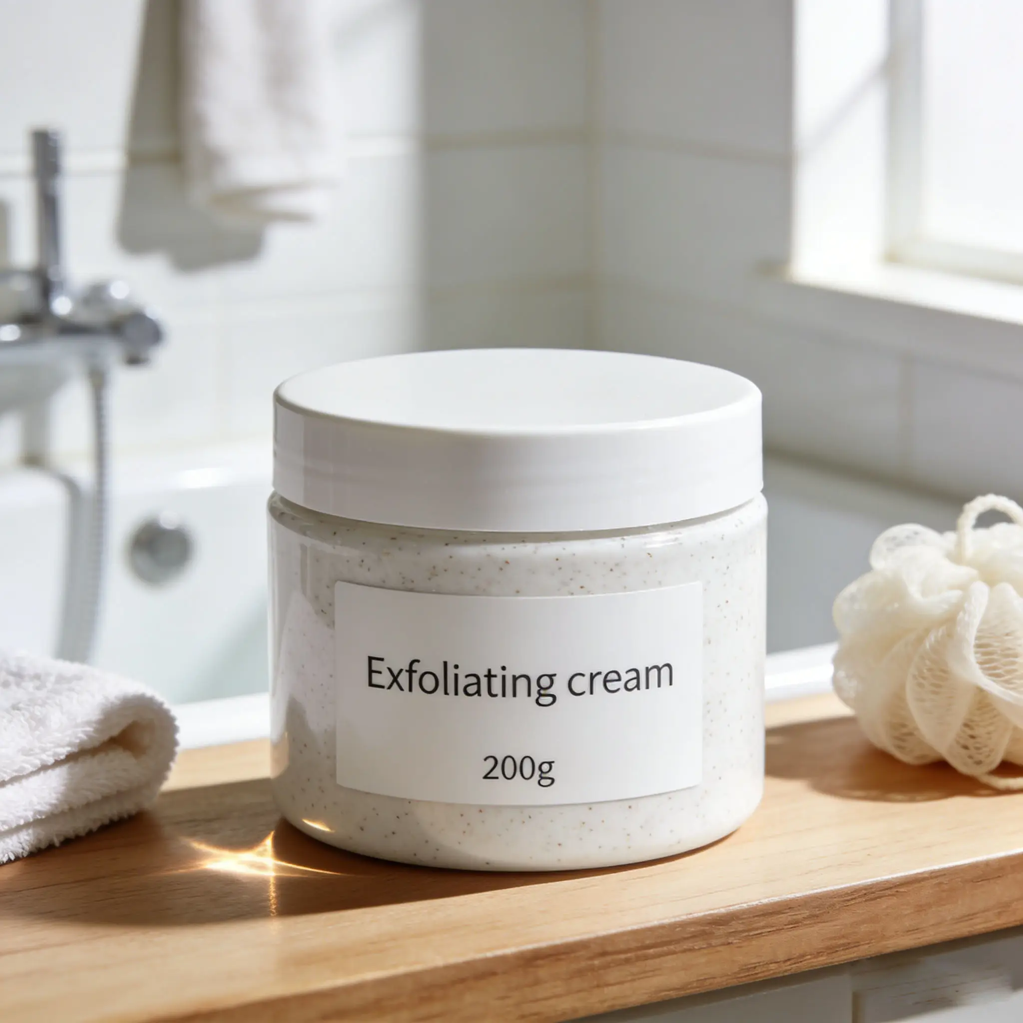Exfoliating Cream Body Smoothing Scrub for Brightening & Soft Skin