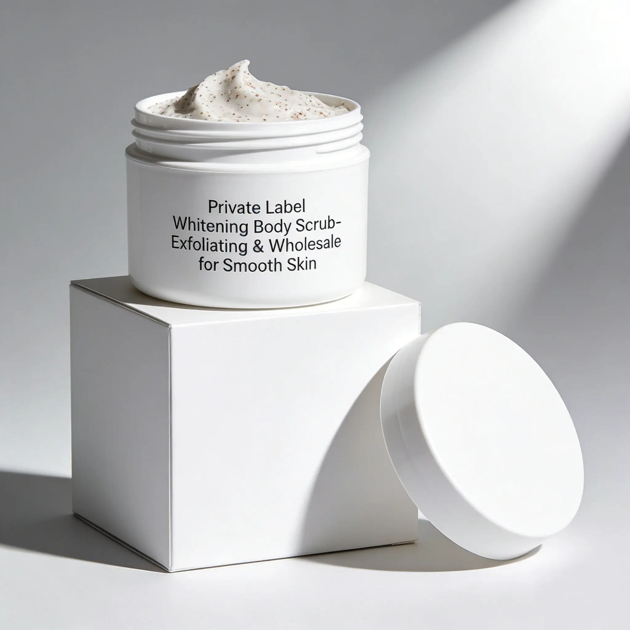 Private Label Whitening Body Scrub - Exfoliating & Wholesale for Smooth Skin