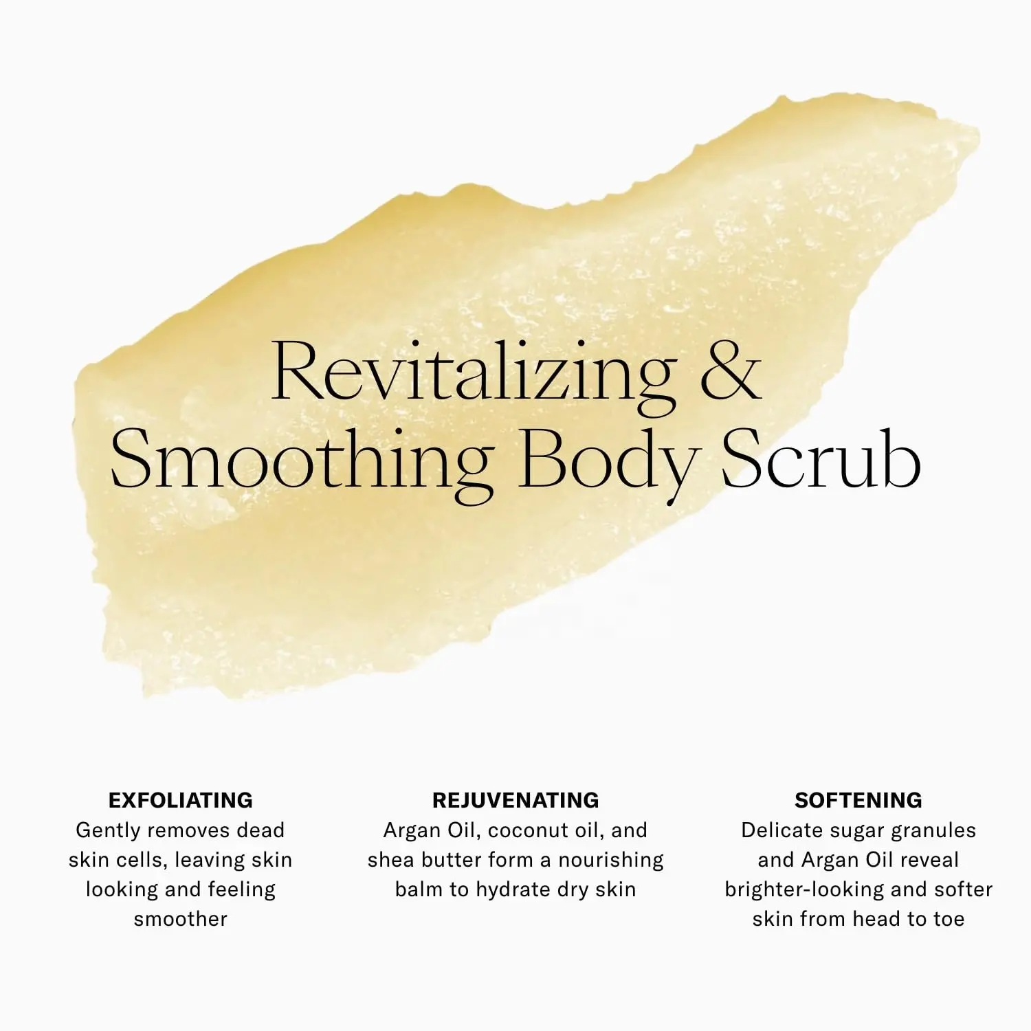 Natural Body Scrub and Face Scrub Organic Exfoliate Helps with Moisturizing Skin Dead Cell Removal