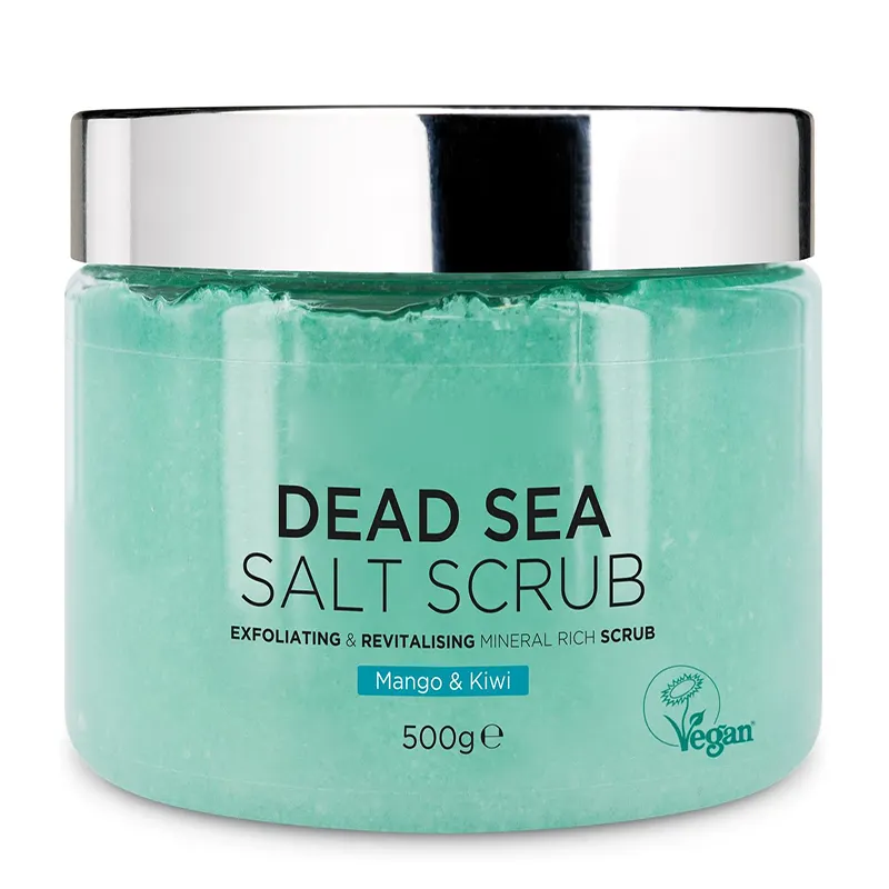 OEM Private Label Body Scrub Nourishing Skin Exfoliating Salt Scrub Natural Minerals Face and Body Scrub for All Skin Types