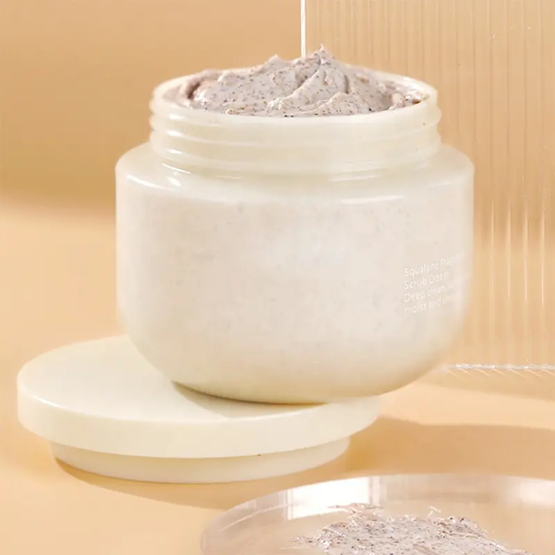 Wholesale Private Label Activated Charcoal Coconut Scrub Moisturizing Whitening Body Scrub for Face and Body