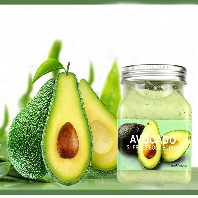 Vitamin C E Avocado Skin Whitening Body Scrub Face & Body Scrub