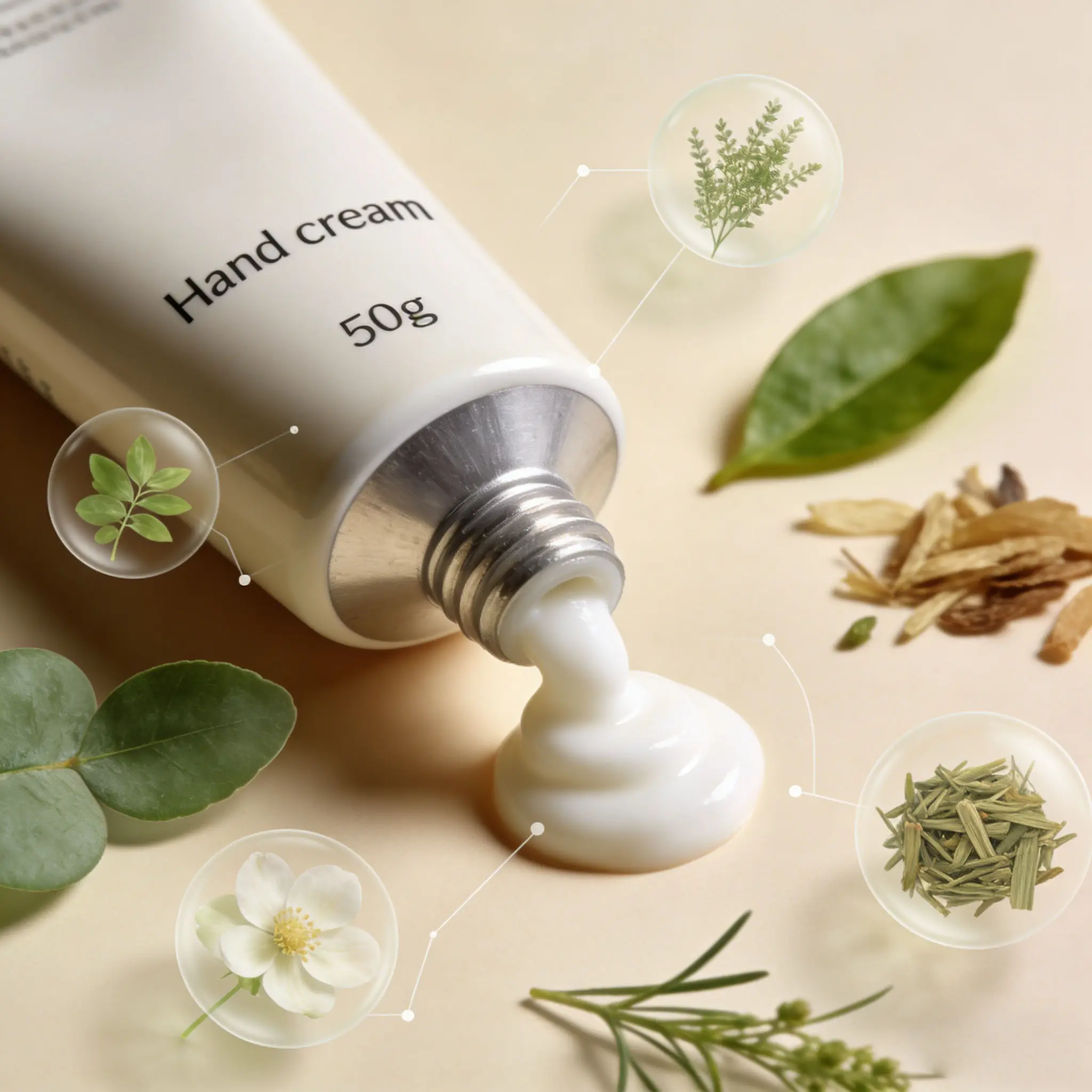 Hand Cream 50g Moisturizing Nourishing Repairing Dry Cracked Hands Cream