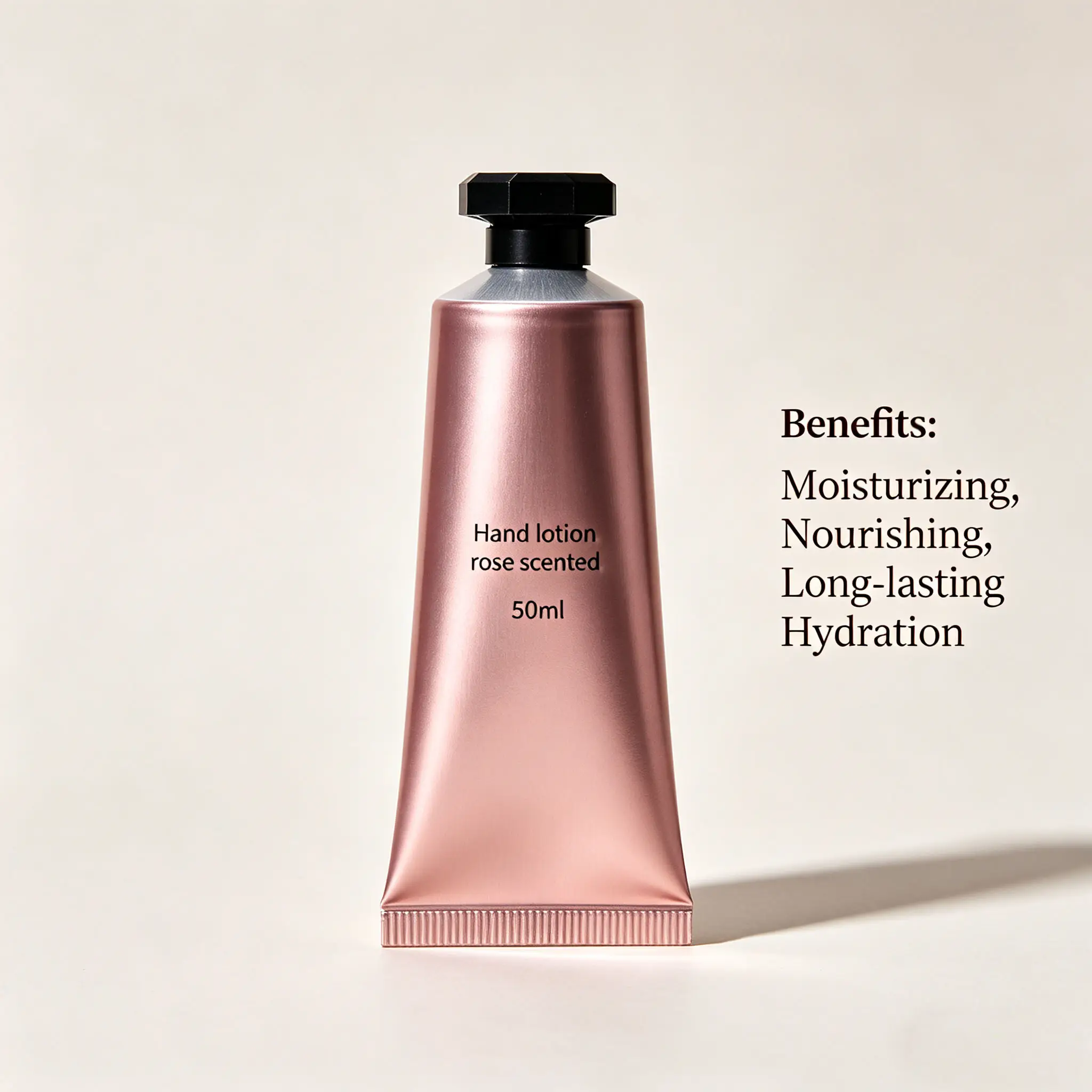 50ml Rose Scent Moisturizing Hand Cream Nourishing Hand Lotion Natural Shea Butter Repair Dry Skin Private Label Bulk