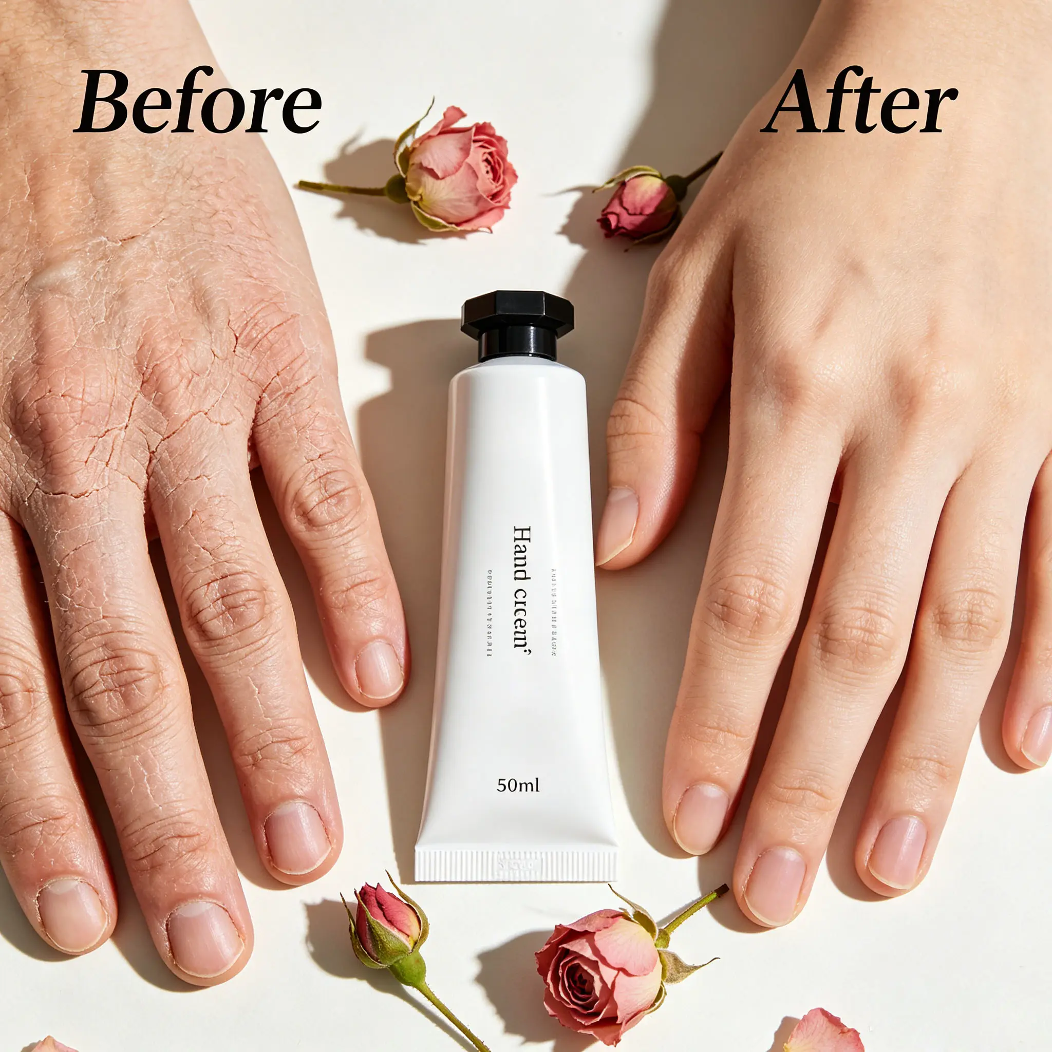 Rose Fragrance Hand Cream Rose Hand Cream Moisturizing Hand Cream Soften Rough Skin Daily Hand Care Custom Logo Bulk