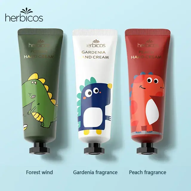 Herbicos Wholesale OEM Plant Extract Hand Care Gift Box Moisturizer Beauty Hand Care Hand Cream Set