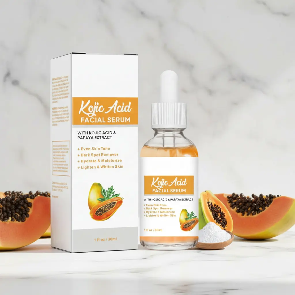 Dark Spot Remover Serum for Face & Body Facial Oil Reduces Acne, Scars, Evens Tone Dark Spot Correcting Glow Kojic Acid Oil