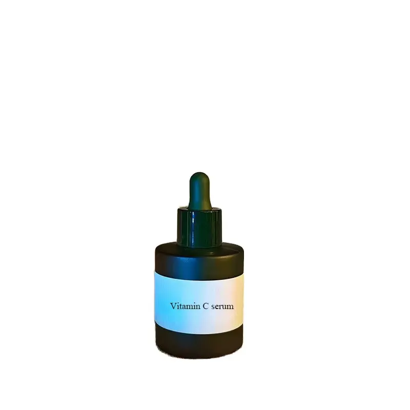Private Label Deep Hydrating Whitening Face Serum Vitamin C & E Serum for Sensitive Skin Aloe Vera and Green Tea Face Care