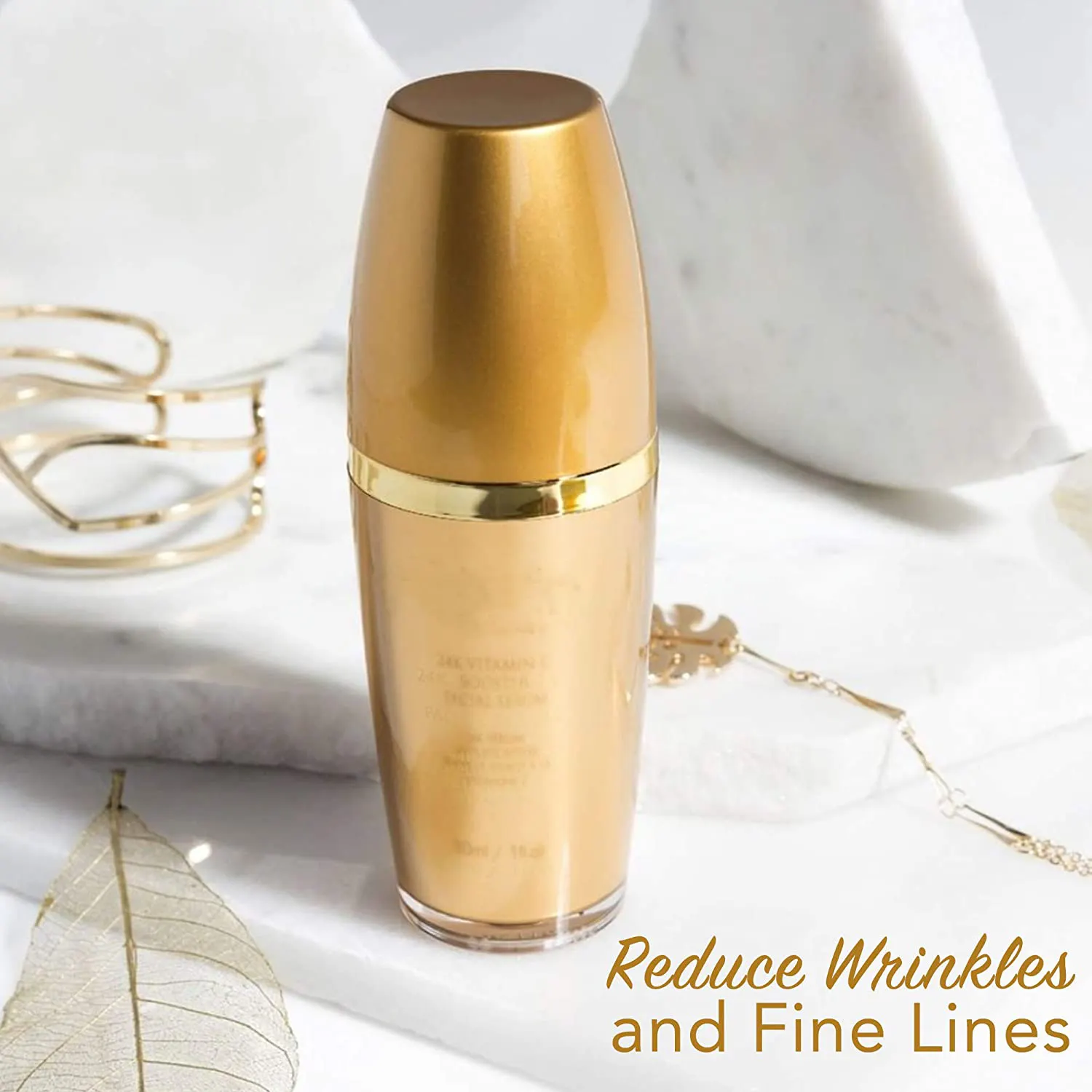 Online Hot Sale 24K Vitamin C Booster Anti Aging Facial Serum Oil Skin Care Set for Body