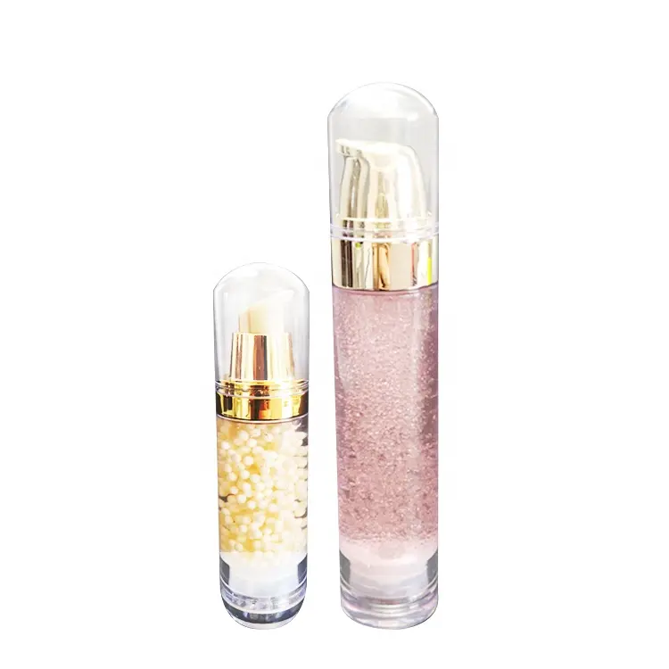 Natural Private Label Organic pink Caviar Anti Aging Beads Serum