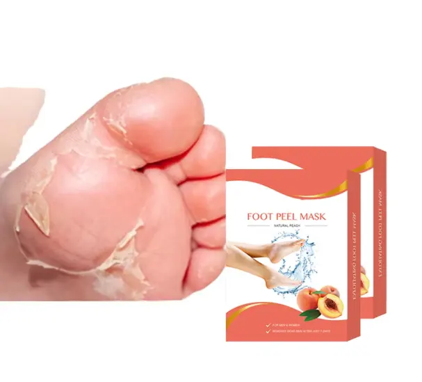 Private Label Organic Herb Infused Foot Peel Mask Aloe Vera Spa Cream Gel Hot Selling Exfoliating Lotion for Dead Skin Removal