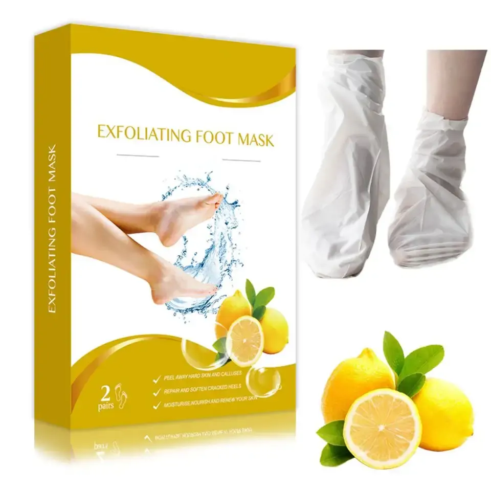 Foot Care Exfoliation Mask Organic Foot Peel Mask Peeling Nourishing Exfoliating Feet Mask