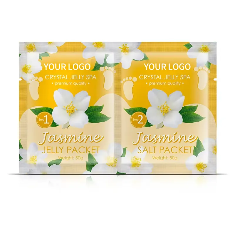 OEM ODM Vegan Gel Foot Mask Natural Skin Care Exfoliator Whitening and Moisturizing Foot Spa Treatment