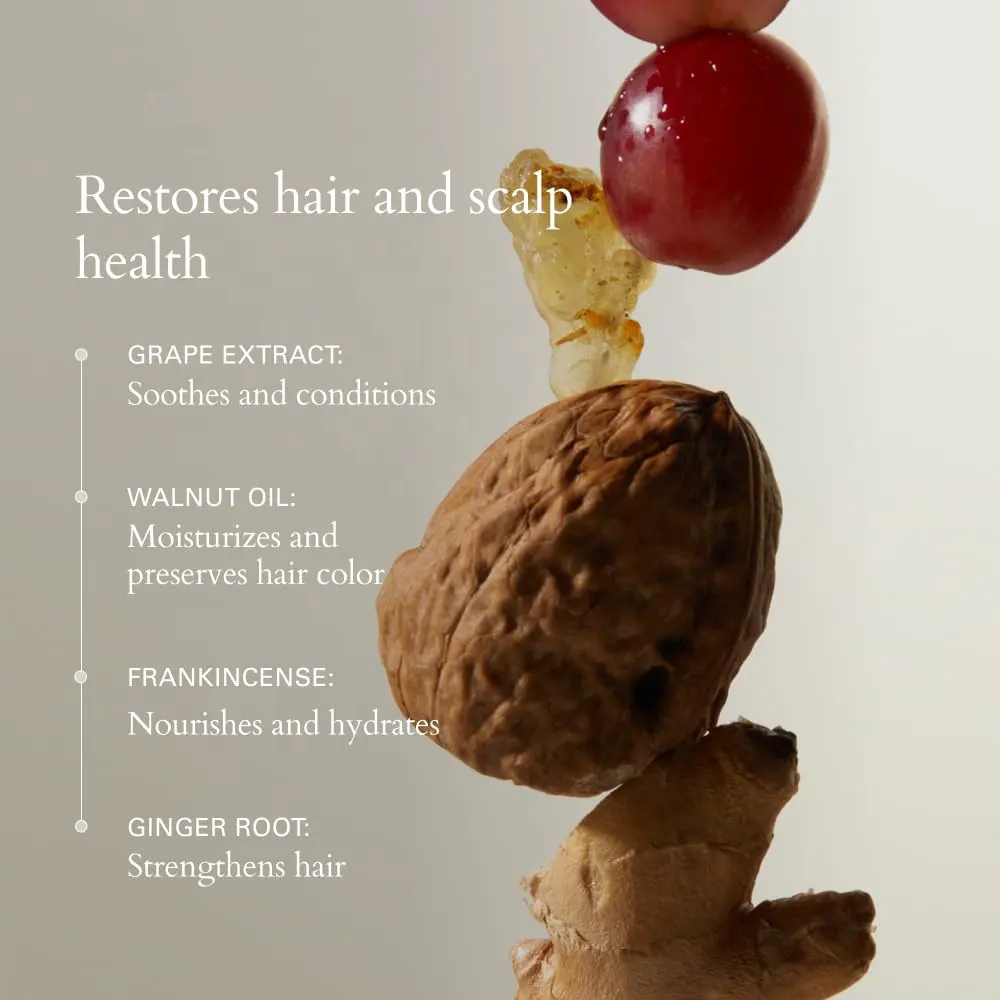 Hydrating & Cleansing for Healthy Hair| Vegan, Color-Safe, Free of Silicone, Sulfates, Paraben Free Natural Shampoo for All Hair