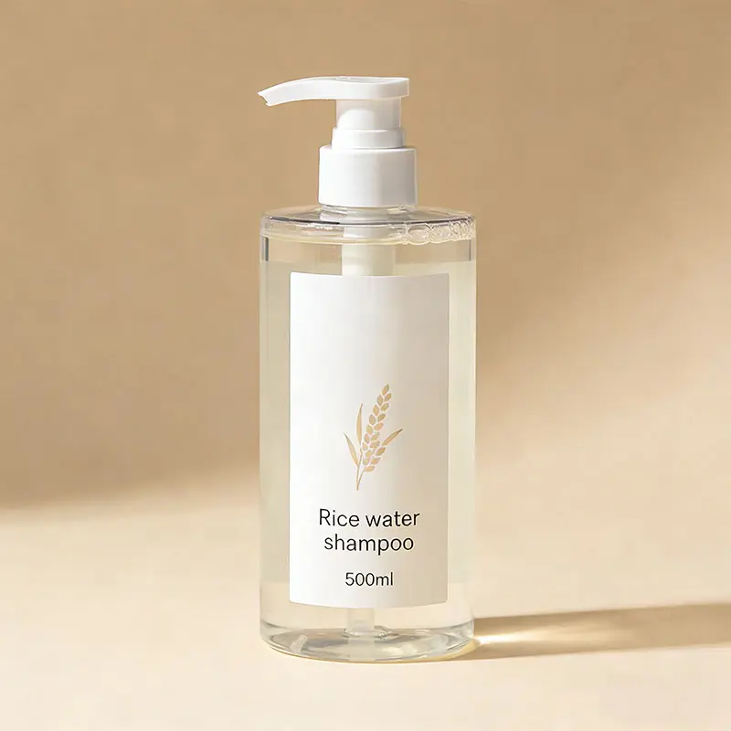 500ml Rice Water Shampoo Moisturizing Nourishing Shampoo for Dry Damaged Hair