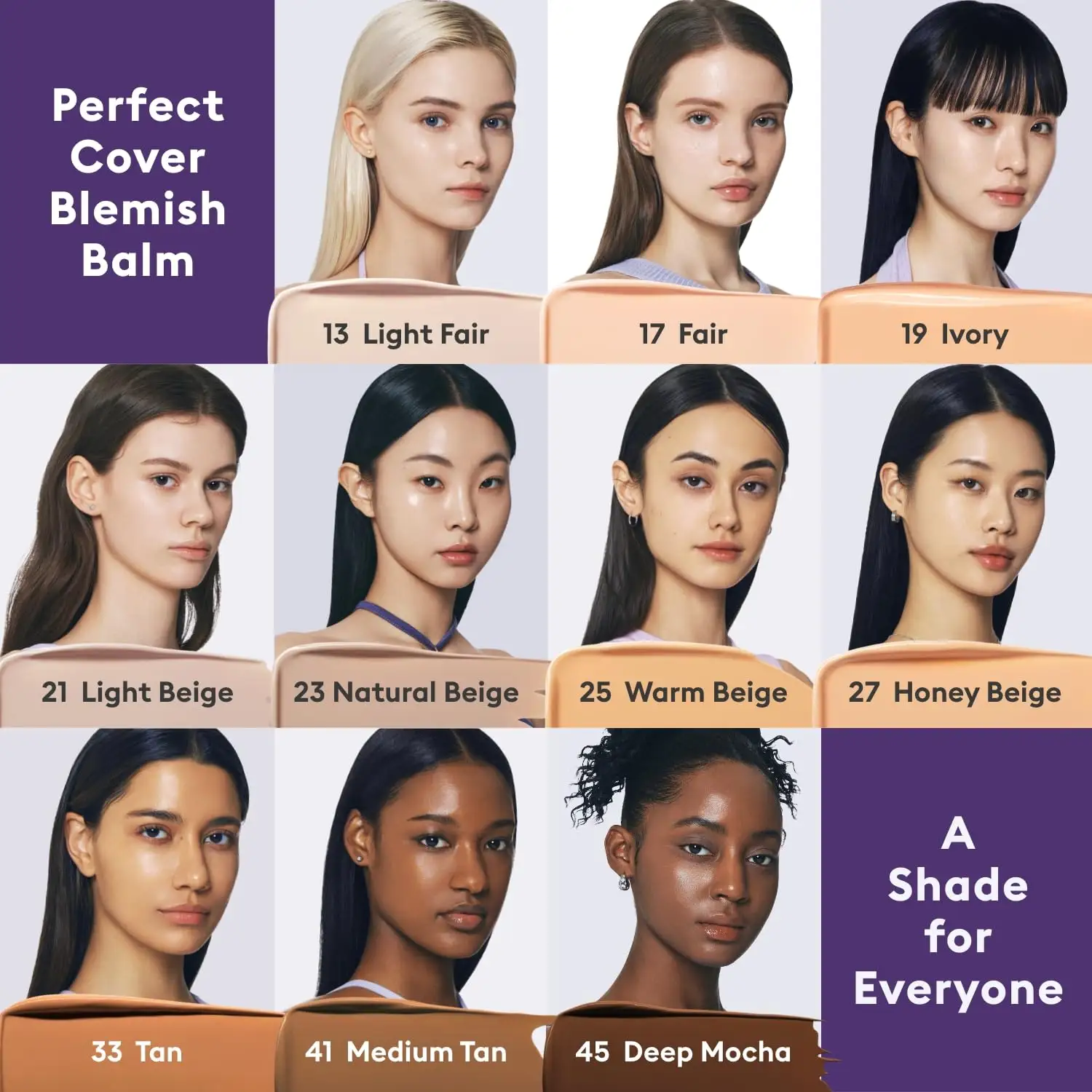 BB CC Creams No.23 Natural Beige -Light/Medium with Cool/Neutral Undertone SPF 42 PA +++ Tinted Moisturizer BB Cream Foundation