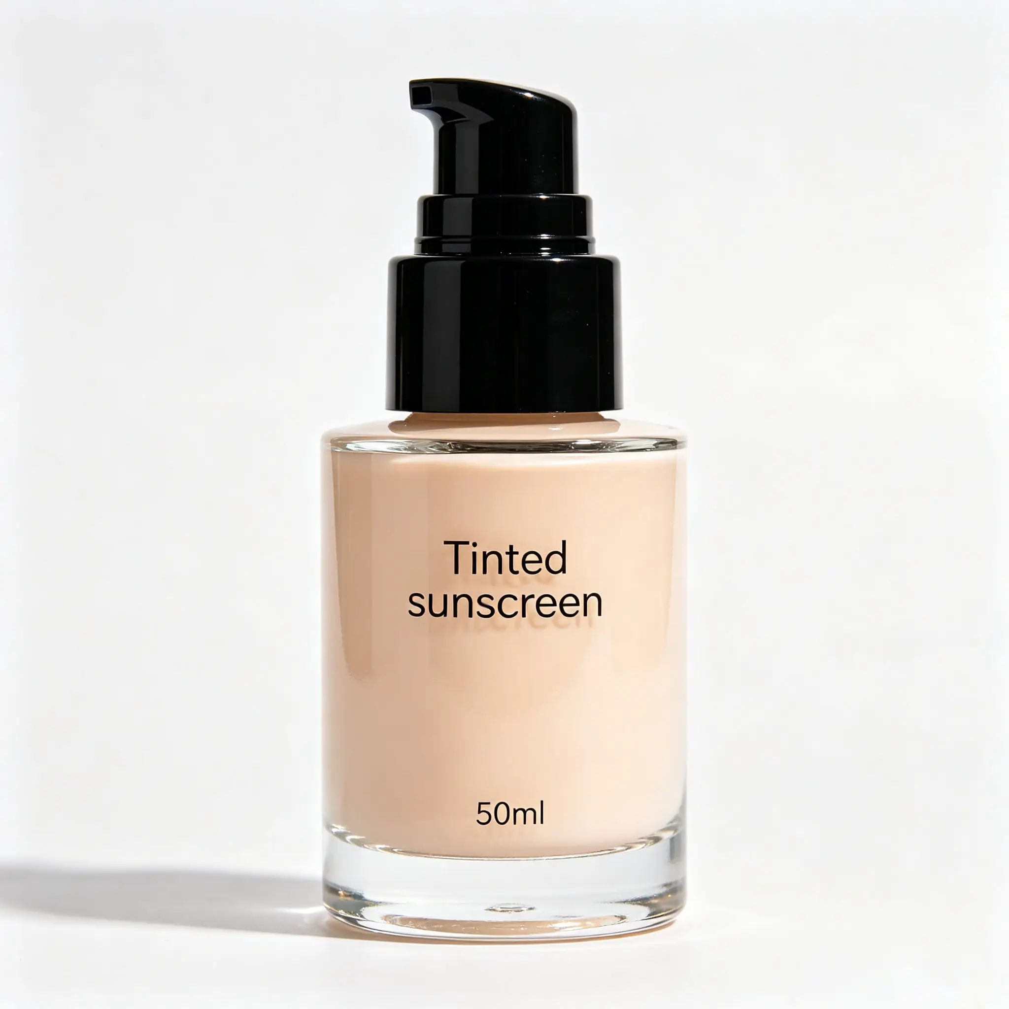 Tinted Sunscreen Light Coverage Tinted Face Moisturizer Private Label SPF Foundation Cream Oil Control Even Skin Tone