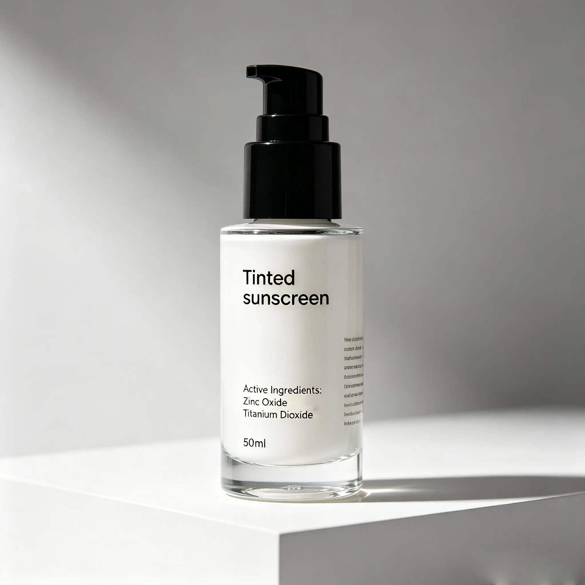 Tinted Sunscreen Light Coverage Tinted Face Moisturizer Private Label SPF Foundation Cream Oil Control Even Skin Tone