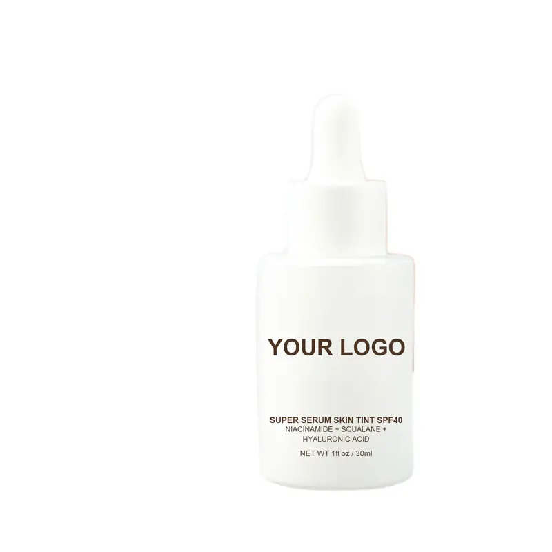 Wholesale 4-in-1 Primer SPF 40 Sunscreen Concealer Foundation Liquid Pores Lasting Private Label Moisturizing Skin Tint