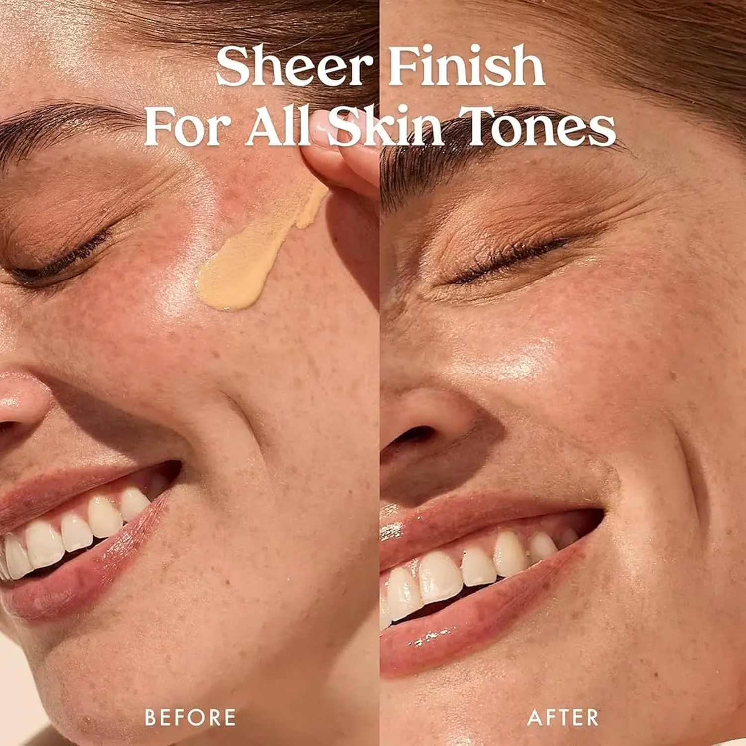 Sheer Tint Broad Spectrum SPF 50 Tinted Water-Resistant Hydrating Tinted Sunscreen for Use Alone or Under Foundation & Makeup
