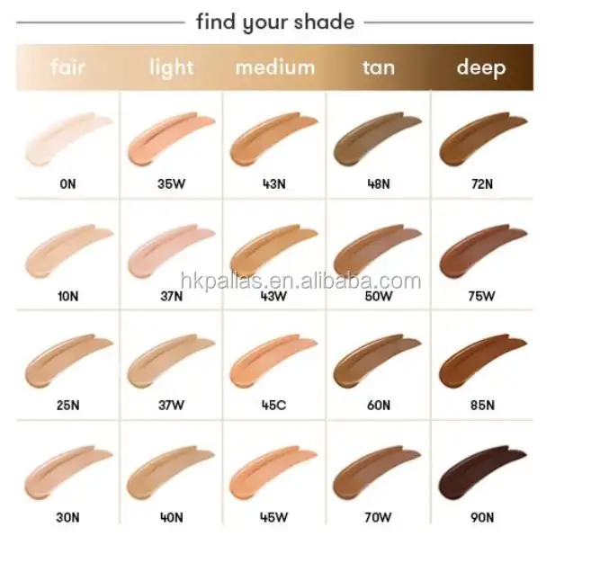 Private Label Custom logo Makeup Liquid Foundation