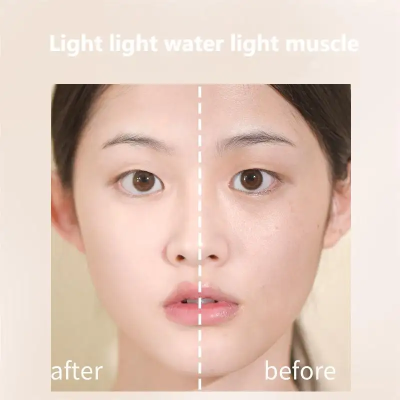 Private Label Medium Cover Moisturizing Liquid Foundation Waterproof Concealer for Sensitive and Dry Skin