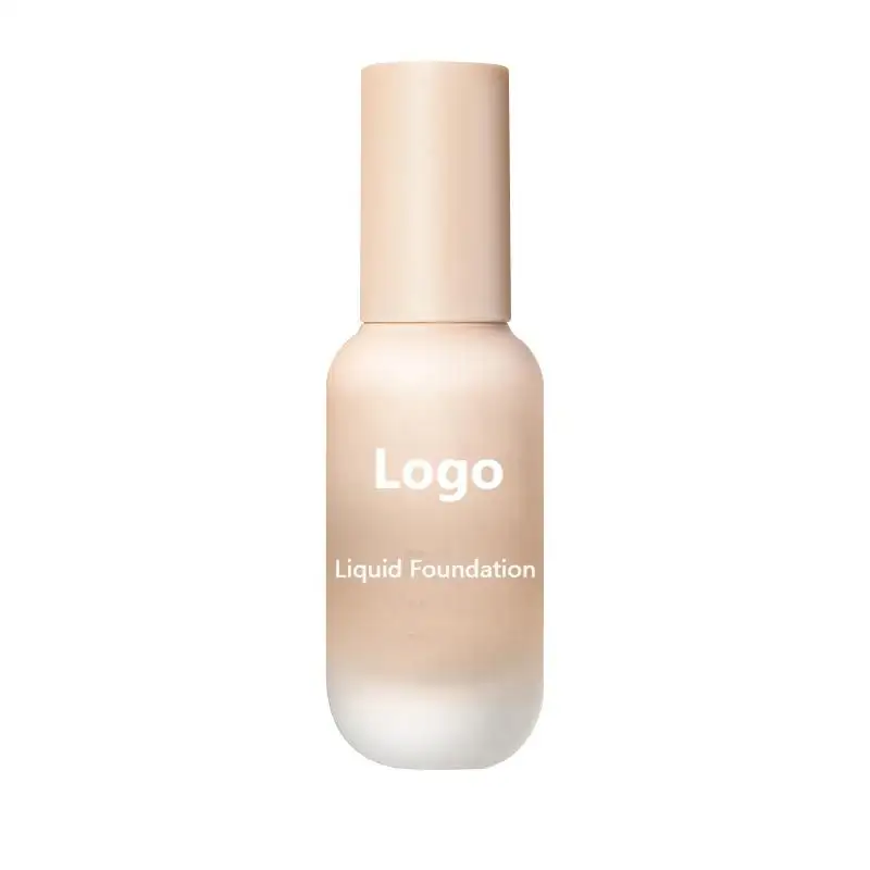 Private Label Medium Cover Moisturizing Liquid Foundation Waterproof Concealer for Sensitive and Dry Skin