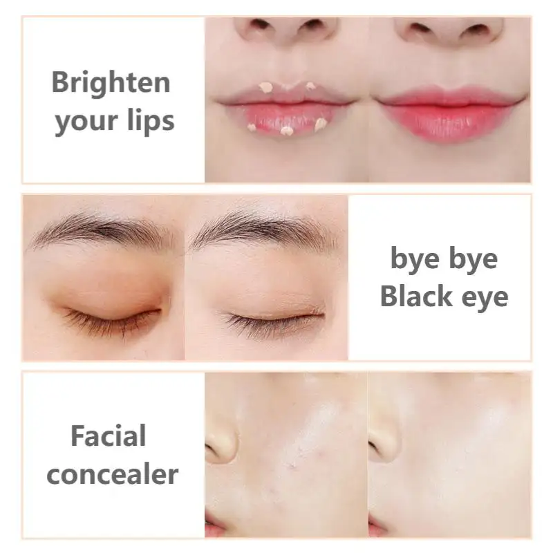 Private Label Medium Cover Moisturizing Liquid Foundation Waterproof Concealer for Sensitive and Dry Skin