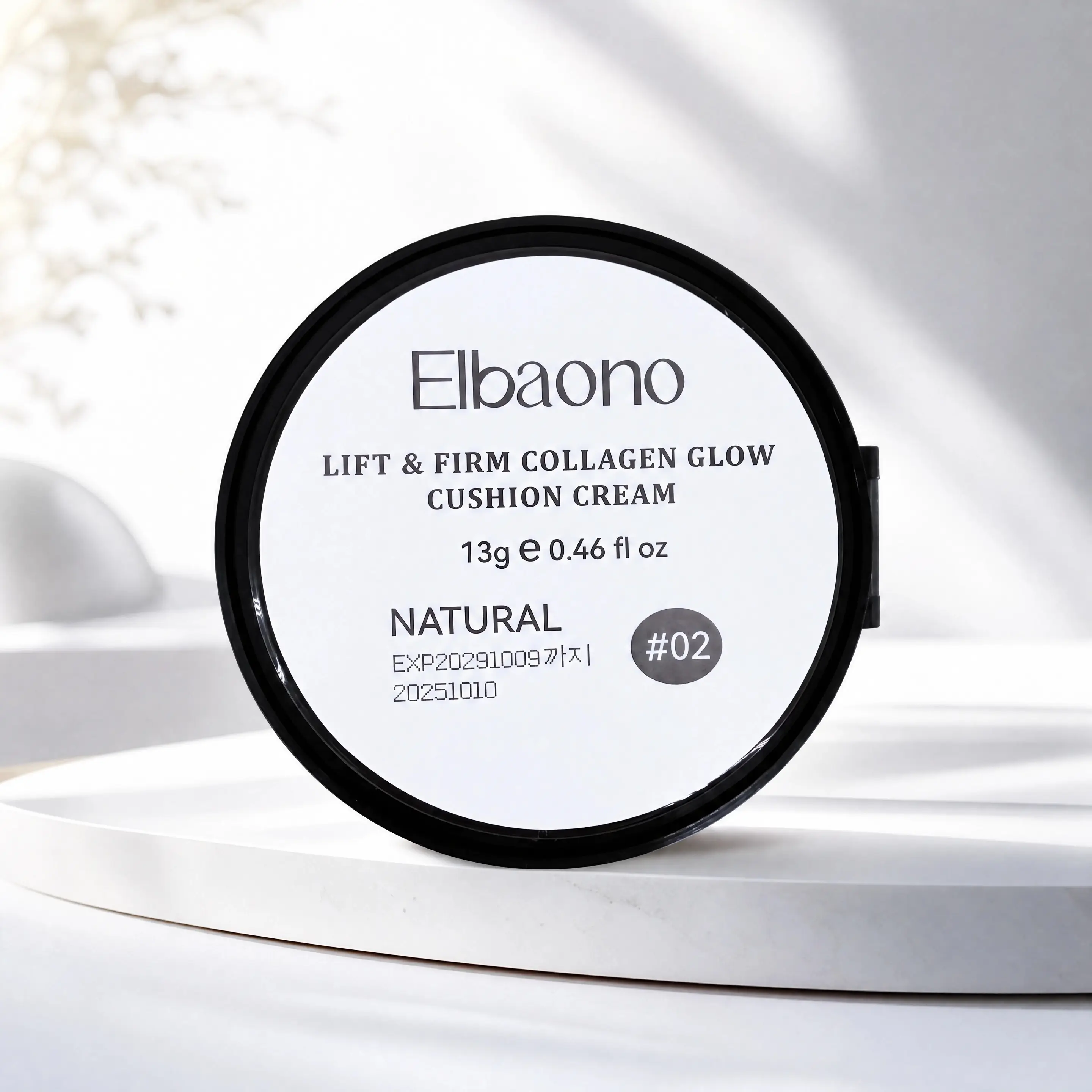 Collagen Glow Cushion Cream Natural 02 Refill Pack Firming and Anti-Wrinkle,Moisturizing,Beauty Modification