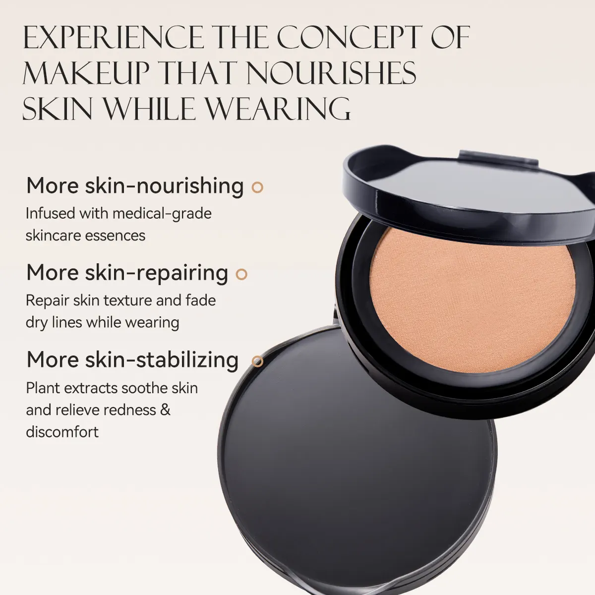 BEAUTY BONE BREATHABLE CUSHION CREAM HYDRATINGLONG-WEARINGStays Bright All Day SUITABLE FORALL SKIN TYPES#02Porcelain