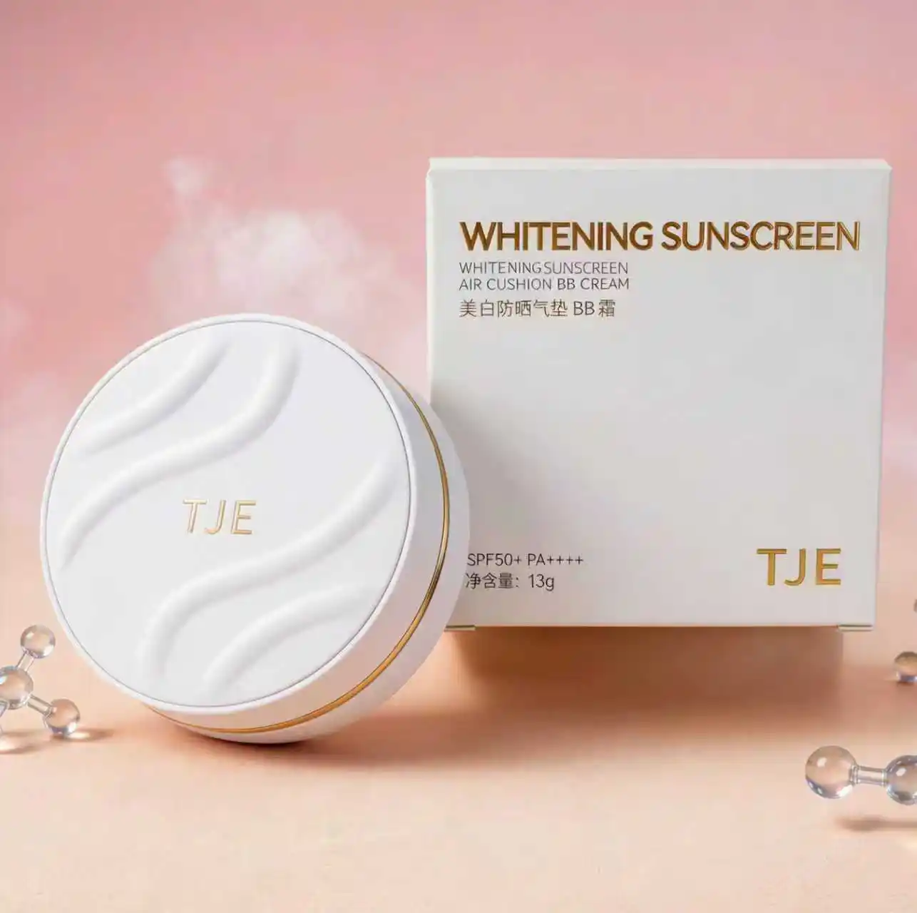 Small-batch Customizable Mineral Moisturizing Lightening Seat Cushion BB Cream SPF50+PA+++ Long-lasting Concealer Powder for All