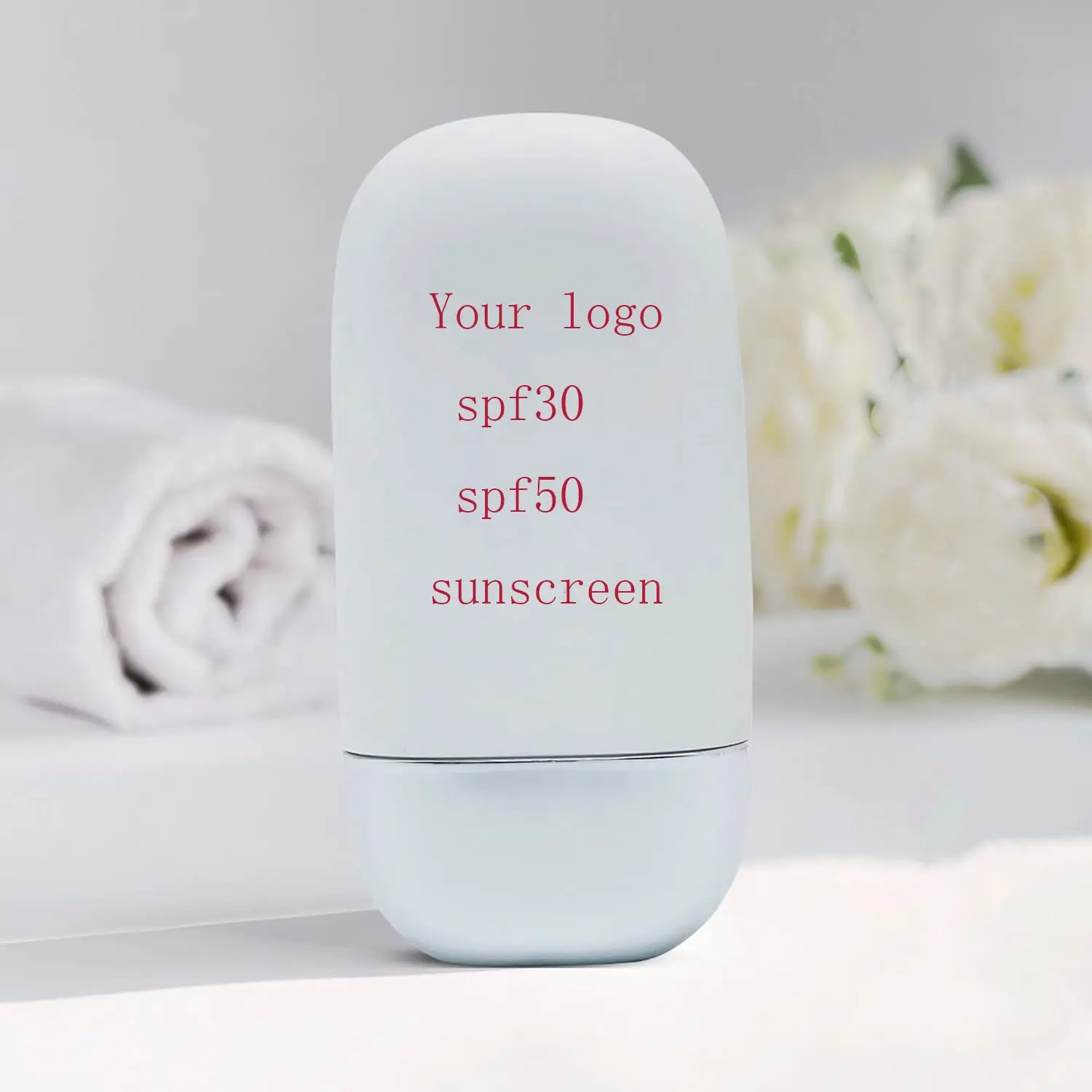 Oil Free Zinc-oxide Cream Moisturizing Sunscreen Private Label Tinted Sunscreen