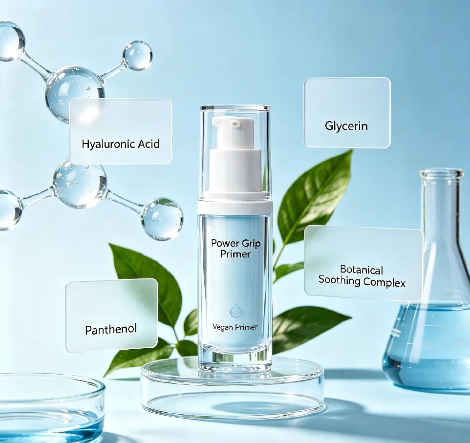 Power Grip Primer, Gel-Based & Hydrating Face Primer for Smoothing Skin & Gripping Makeup, Moisturizing & Priming, Vegan Primer