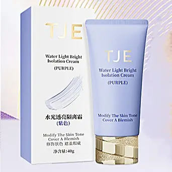 Hydra-Radiant Primer (Purple) Natural Cream Niacinamide Alpha-Arbutin Pore-Concealing All Skin Types Day Use Pre-Makeup